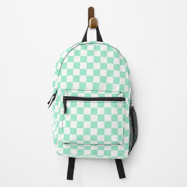 Item preview, Mint Green Checkmate designed and sold by RetroCave.