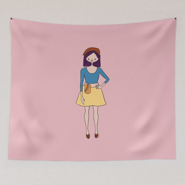 Item preview, Cute Girl With Ostomy (pink) designed and sold by misslovelymess.