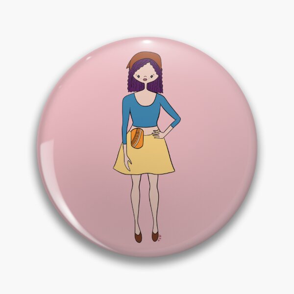 Item preview, Cute Girl With Ostomy (pink) designed and sold by misslovelymess.