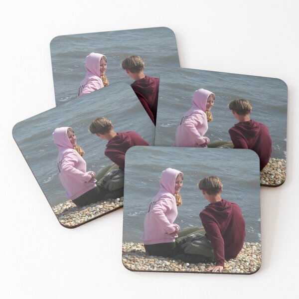 Item preview, Lyme Love. Young love blossoms by the rolling surf. designed and sold by JonDelorme.
