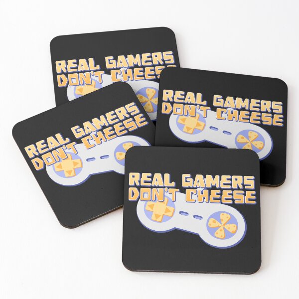 Item preview, Real Gamers Don't Cheese designed and sold by JoseloRochaArt.