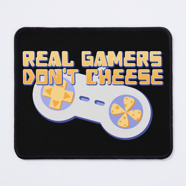Item preview, Real Gamers Don't Cheese designed and sold by JoseloRochaArt.