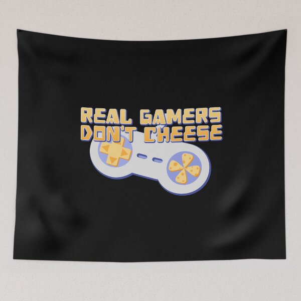 Item preview, Real Gamers Don't Cheese designed and sold by JoseloRochaArt.