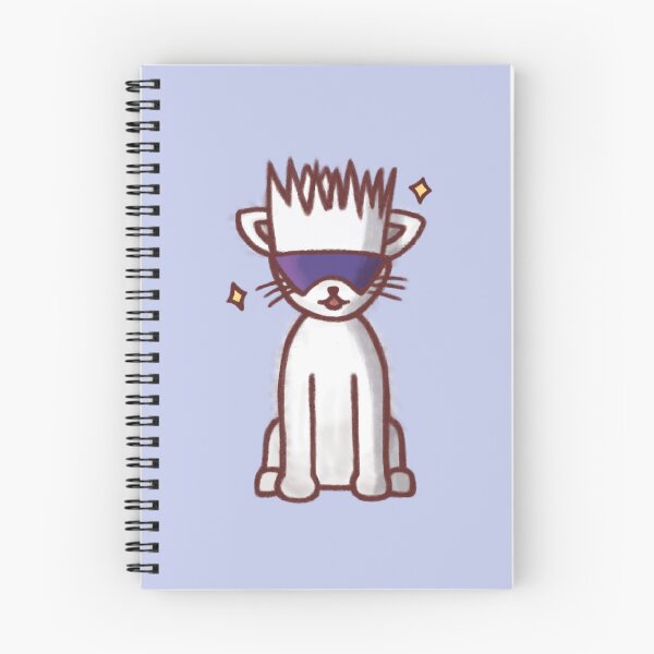 Item preview, Gojo Mask Cat designed and sold by Stupickeroonies.