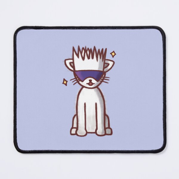 Item preview, Gojo Mask Cat designed and sold by Stupickeroonies.