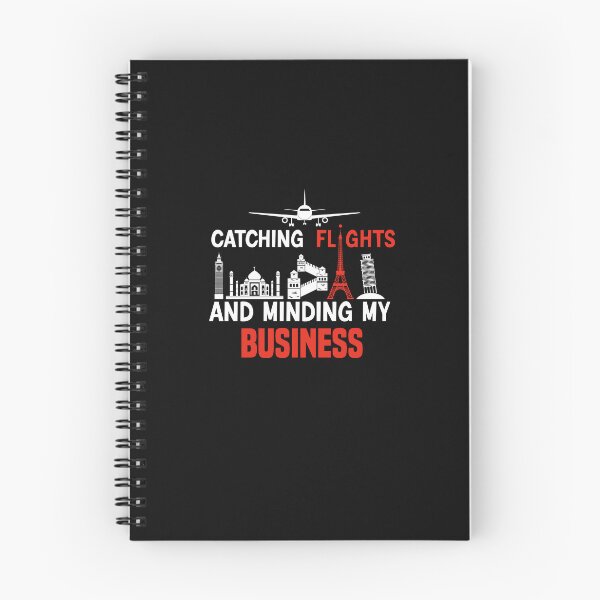 Item preview, Catching flights and Minding My business, Funny Traveling designed and sold by Aimyashoppy.