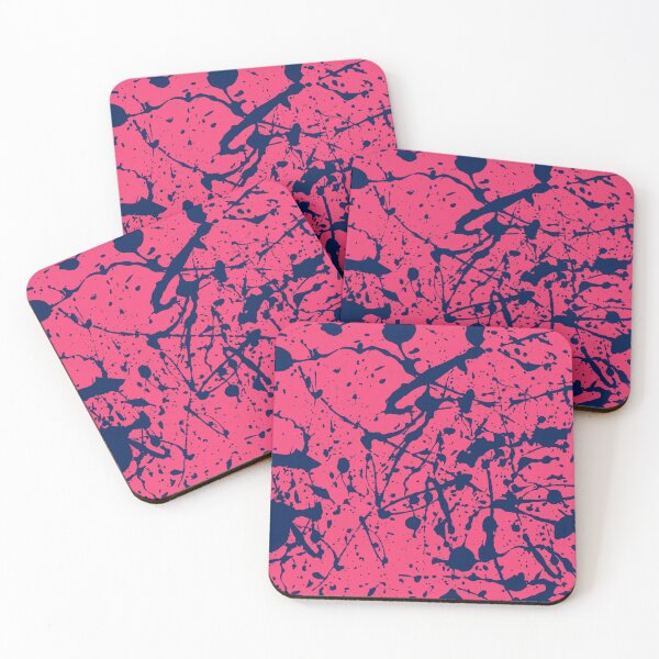 Item preview, Painted strokes on a red background designed and sold by Dzhon99.
