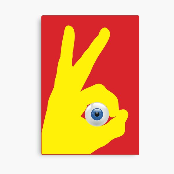 Okay Canvas Print
