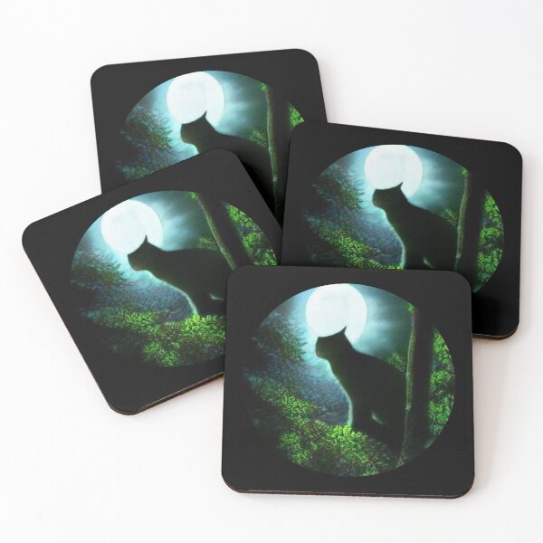 Item preview, Abstract cat in woods designed and sold by Shiablue.