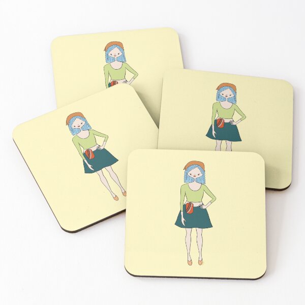 Item preview, Cute Girl With Ostomy (yellow) designed and sold by misslovelymess.