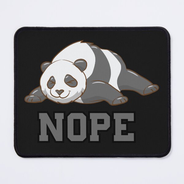 Item preview, Nope | Lazy Panda designed and sold by CadDesignerr.