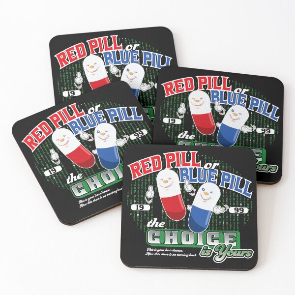 Item preview, Red Pill or Blue Pill designed and sold by Alema Art.
