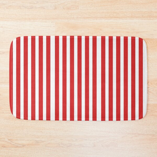Item preview, Thin Red Pinstripe Pattern, Red Vertical Stripes designed and sold by antevasinart.