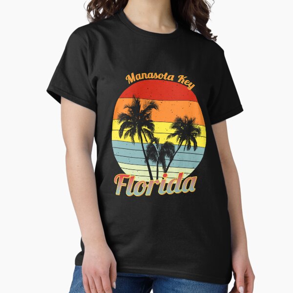 Item preview, Manasota Key Florida Retro Tropical Palm Trees Vacation designed and sold by BailoutIsland.