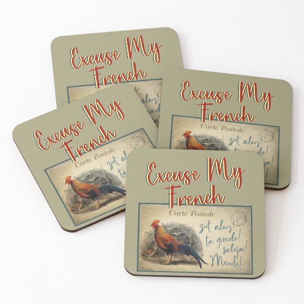 Item preview, Excuse My French designed and sold by sandpiperstudio.