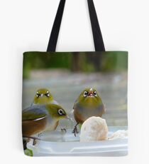 YUM...yum...Yummy... - Silver-Eyes - NZ Tote Bag