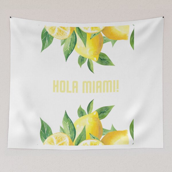 Item preview, Hola Miami! - Lemon Tree - Lemon designed and sold by boomantique.