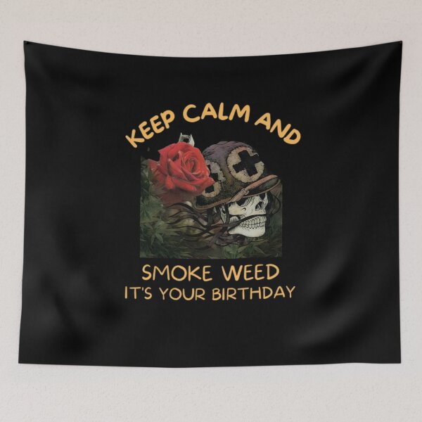 Item preview, Cannabis - Happy Birthday designed and sold by BestDesignbySof.