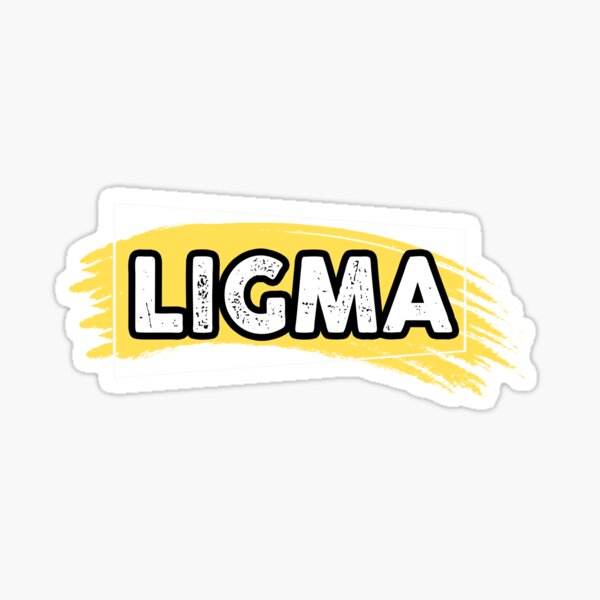 ligma meme Sticker for Sale by Rainfalling