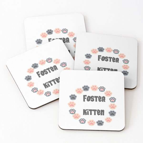 Item preview, foster kitten rescue cat mat, foster kitten animals pet blanket, foster kitten animals dog mat designed and sold by m-m-rstore.