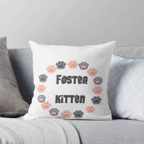 Item preview, foster kitten rescue cat mat, foster kitten animals pet blanket, foster kitten animals dog mat designed and sold by m-m-rstore.