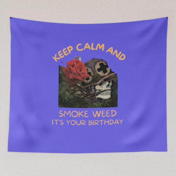 Item preview, Cannabis - Happy Birthday designed and sold by BestDesignbySof.