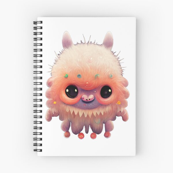 Item preview, Cute Fluffy Happy Monster by Pixelista designed and sold by pixelista.