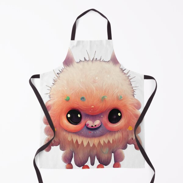 Item preview, Cute Fluffy Happy Monster by Pixelista designed and sold by pixelista.