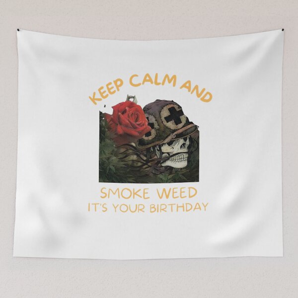 Item preview, Cannabis - Happy Birthday designed and sold by BestDesignbySof.