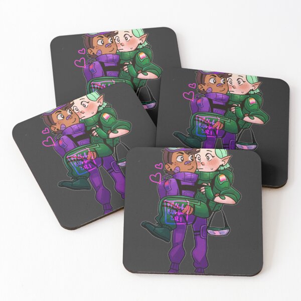 Item preview, Luz and Amity (Lumity) Among Us designed and sold by FroggBugg.