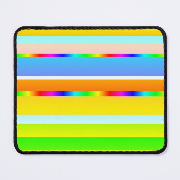 Item preview, Vibrant color palette stripes | multicolored horizontal stripes designed and sold by lausn.