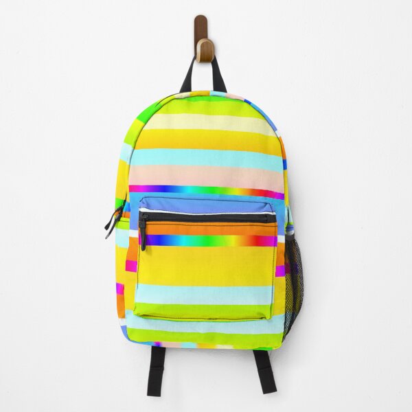 Item preview, Vibrant color palette stripes | multicolored horizontal stripes designed and sold by lausn.
