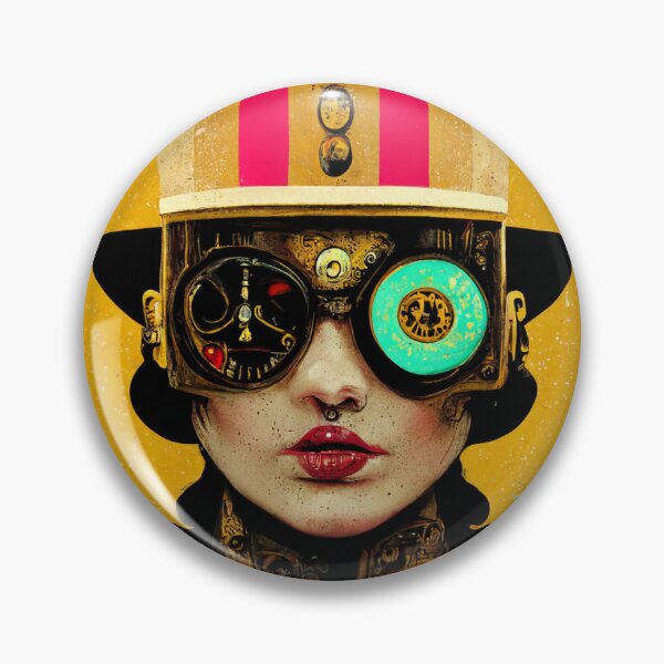 Item preview, Steampunk Time Watcher designed and sold by aiartfuturist.