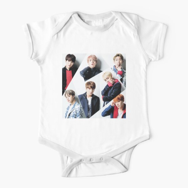BTS OFICIAL Body de manga corta para bebé