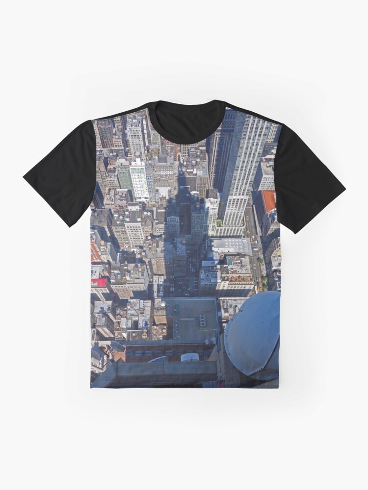 Alternate view of View from the Empire State Building, New York. Graphic T-Shirt