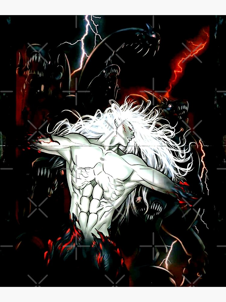 "dark schneider bastard anime dark schneider" Poster for Sale by suny