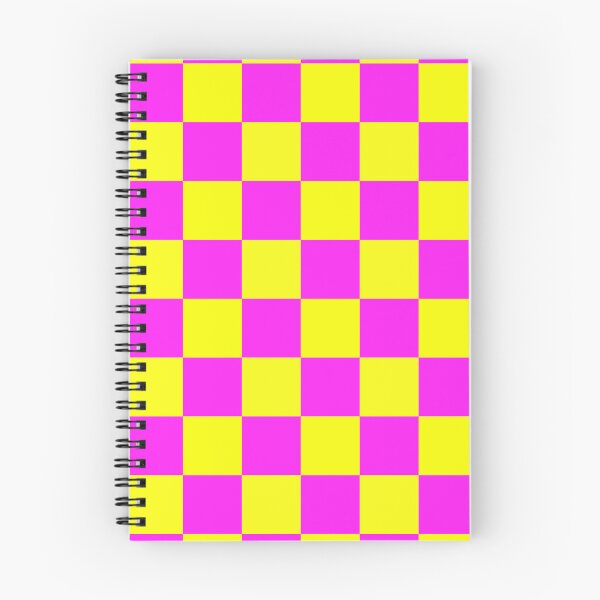 Item preview, Pink & Yellow Checkmate designed and sold by RetroCave.