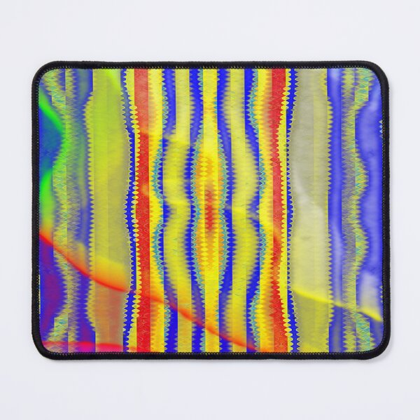 Item preview, PAINTING OF ABSTRACT PATTERNS WITH VERTICAL STRIPES IN RAINBOW COLORS. designed and sold by Ralek.