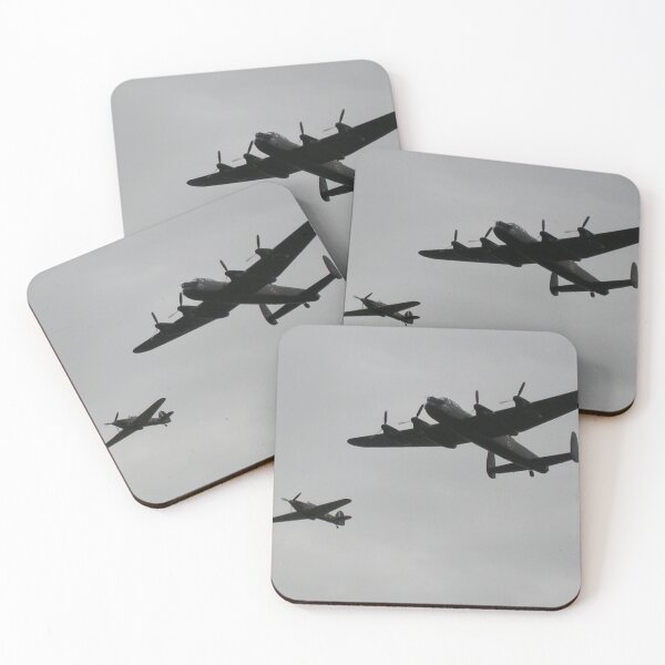 Item preview, Lancaster and Spitfire over Henstridge designed and sold by lezvee.