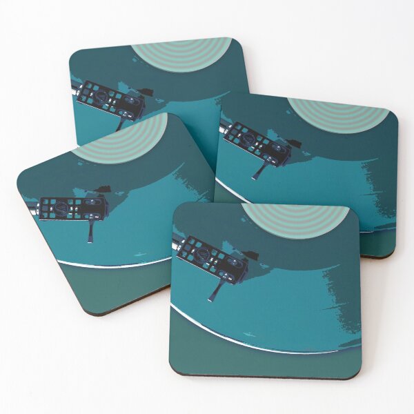 Item preview, Blue Vinyl Record Design designed and sold by NightRags.