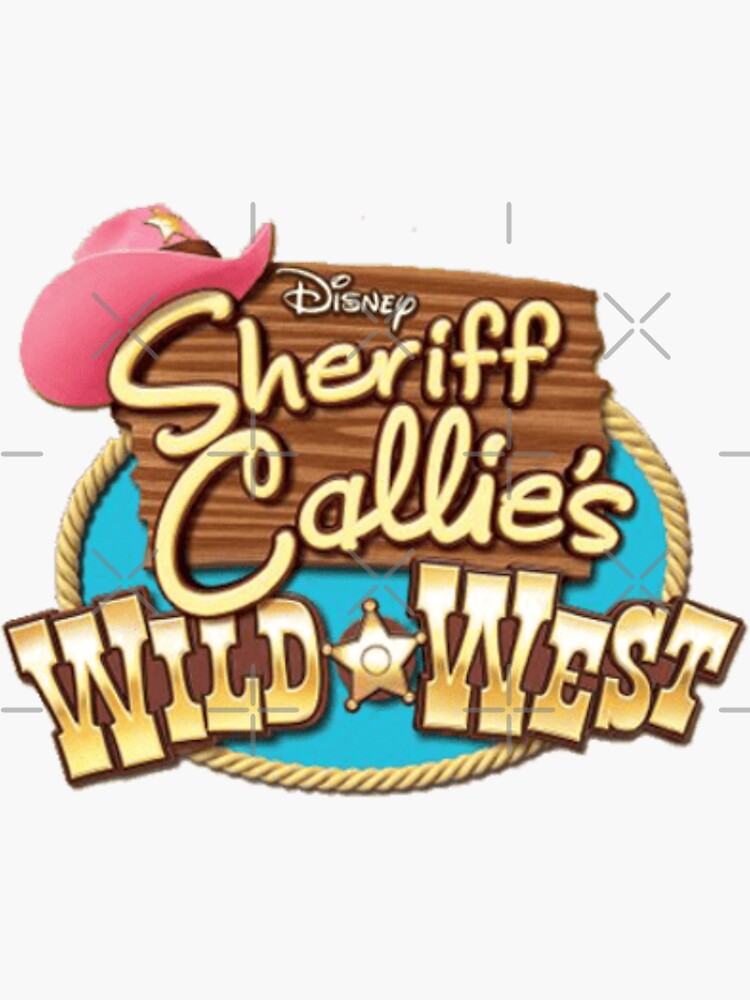 "Copy of sheriff callies" Sticker for Sale by TheMorvy Redbubble