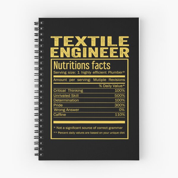 Item preview, Cool Textile engineer Funny Nutrition Facts Mens Womens Christmas Fathers Days Gift, Textile engineer Nutrition Facts designed and sold by xlnv.