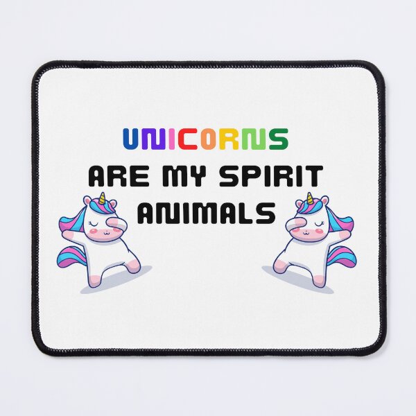 Item preview, Unicorns are my spirit animals sticker designed and sold by Strale25kv.