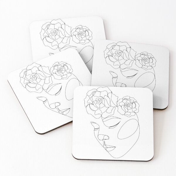 Item preview, One line art women  designed and sold by Mialunaa.