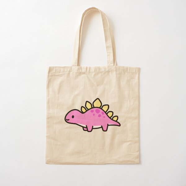 Stegosaurus Cotton Tote Bag