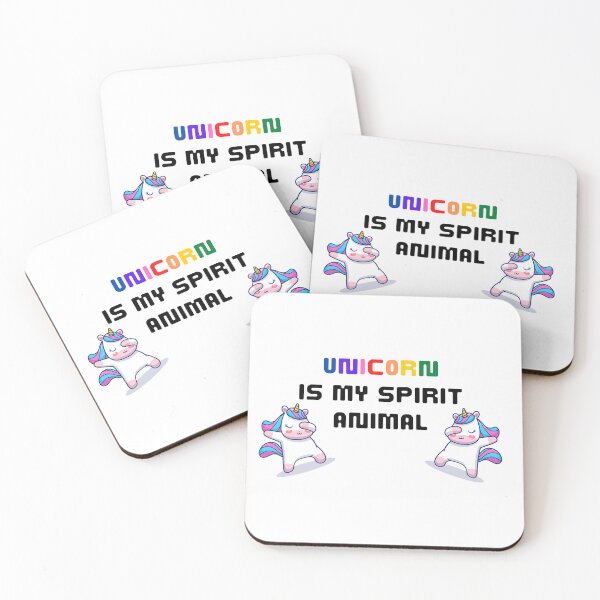 Item preview, Unicorn is my spirit animal sticker designed and sold by Strale25kv.
