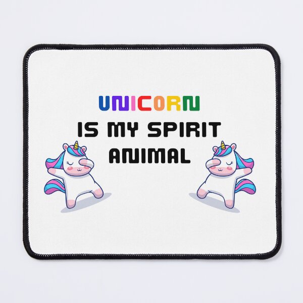 Item preview, Unicorn is my spirit animal sticker designed and sold by Strale25kv.