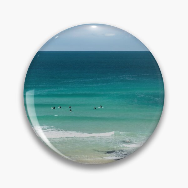 Item preview, Surfers watching the waves at Little Fistral Beach designed and sold by twymanphoto.