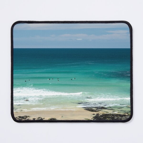 Item preview, Surfers watching the waves at Little Fistral Beach designed and sold by twymanphoto.