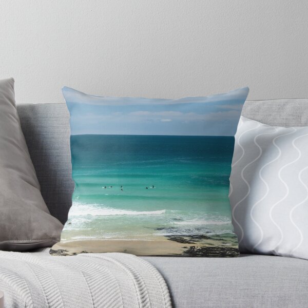 Item preview, Surfers watching the waves at Little Fistral Beach designed and sold by twymanphoto.